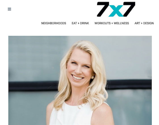 Dr. Karen Horton Featured in 7x7 Article