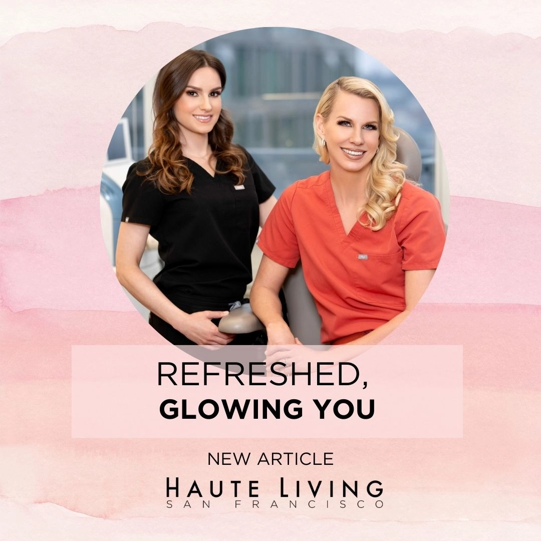 Dr. Karen Horton and Emily Sespaniak, NP’s photo in Haute Living Magazine